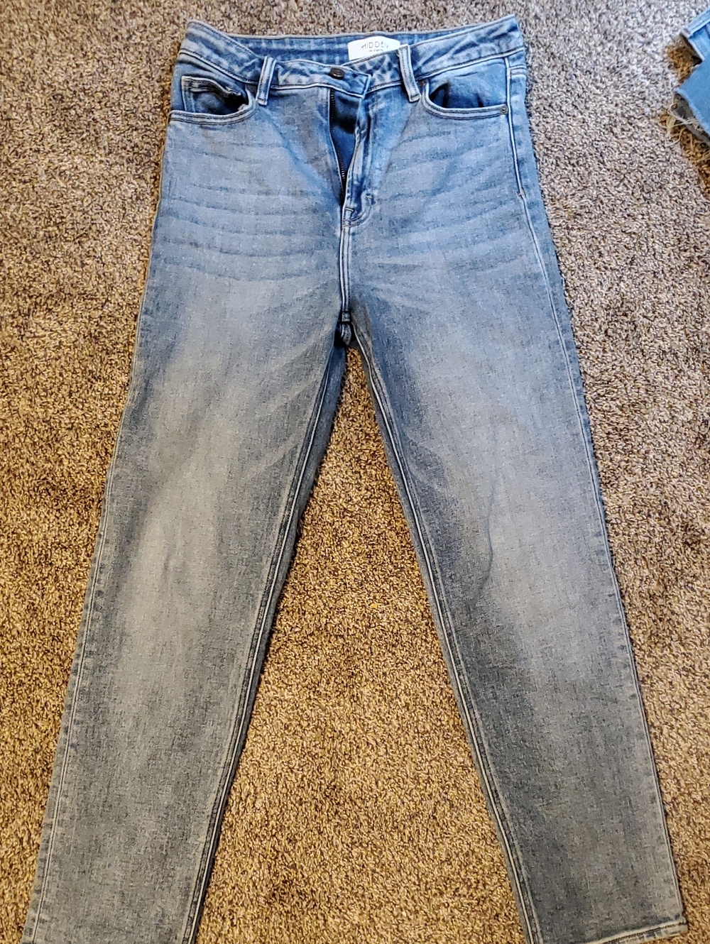 Hidden Light Wash Blue Skinny Jeans